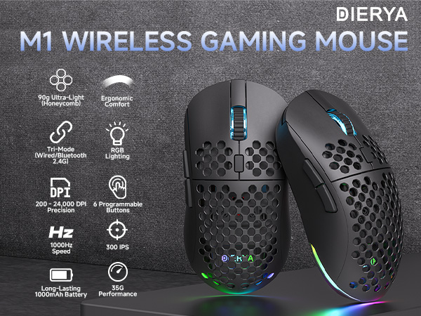 wireless gaming mouse