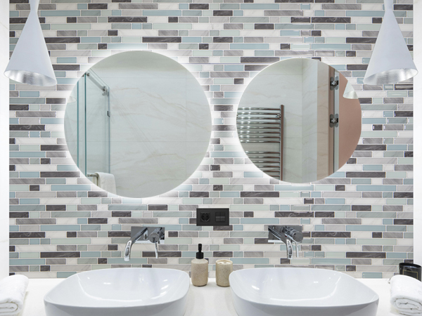 Art3d Thickened Vinyl Peel and Stick Backsplash Tile