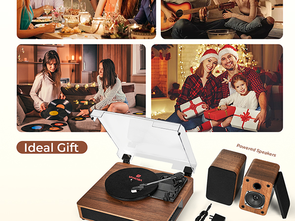 Wireless Record Player for Vinyl Lovers