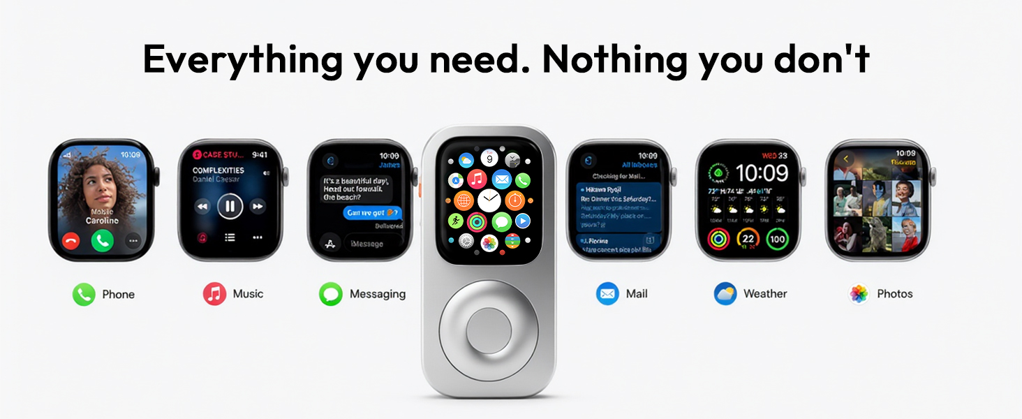 Everything you need. Nothing you don't