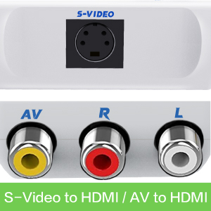 s video to hdmi RCA to HDMI