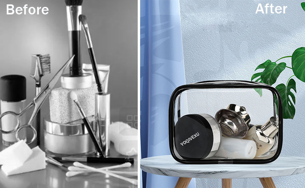 clear Small Makeup Bag