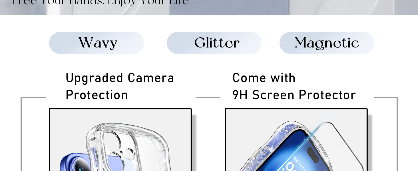 Upgraded Camera Protection and Screen Protector
