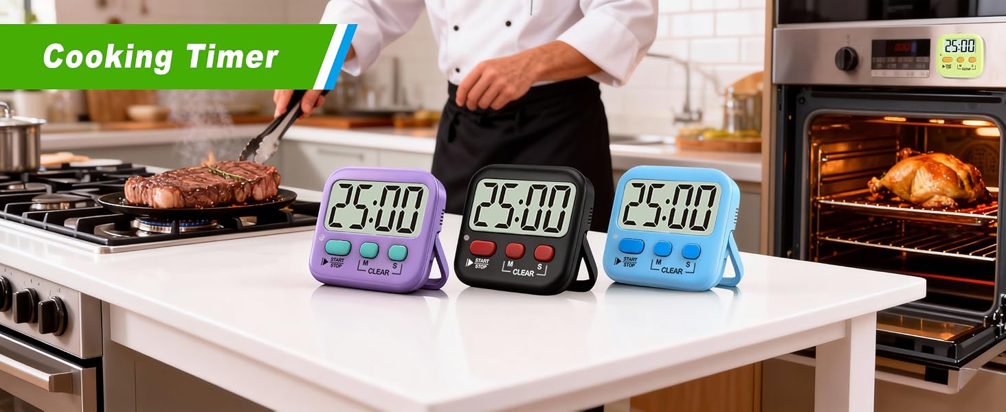 timers for cooking
