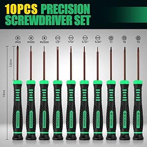 10 in 1 screwdriver set