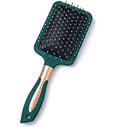 Air Cushion Hair Brush for Women & Men, Detangling & Volumizing Paddle Brush with Scalp Massage, ...
