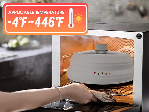 Microwave Splatter Cover Grey 03