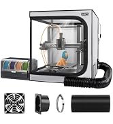 Upgrade 3D Printer Enclosure with Ventilation Kit for Anycubic Kobra 3/3 V2 Combo,Fireproof & Dus...