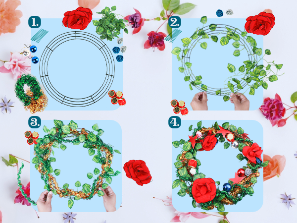 wreath frame 12 inch wreath frame 10 inch wreath frame 8 inch