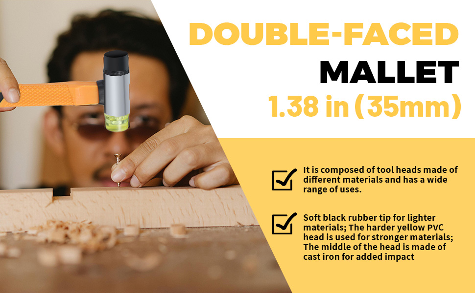 rubber hammer mallet