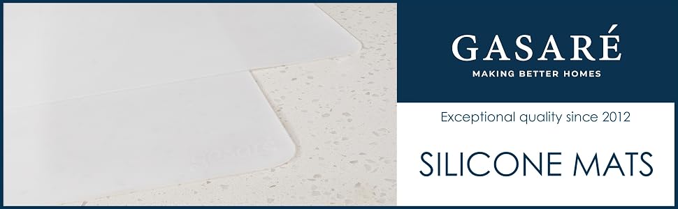 Silicone Mats - Non-Slip - Heat Resistant - Countertop Protector