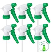 6Pcs Spray Bottle Replacement Nozzle- Reusable Quality Trigger Spray Nozzles with Mist Stream Spr...