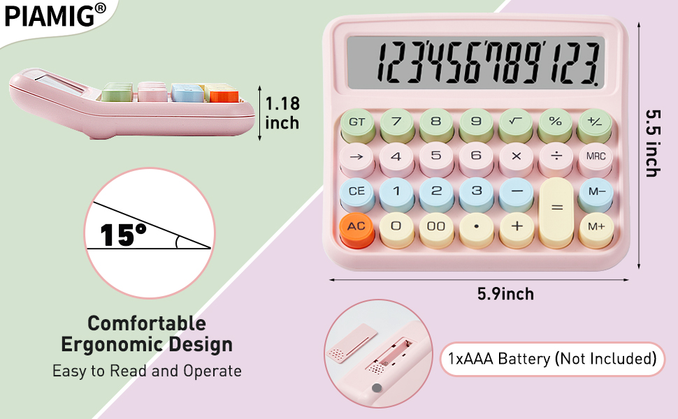 big button calculator