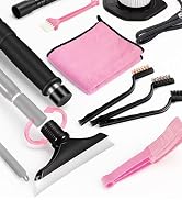 Vioview Pink Car Cleaning Kit, 25Pcs Detailing Kit Interior with 4-in-1 Power Handheld Vacuum Cle...