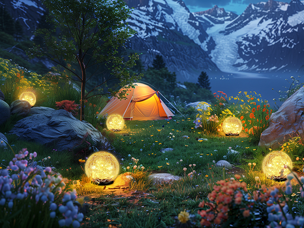 Garden Solar Ball Lights Outdoor Waterproof