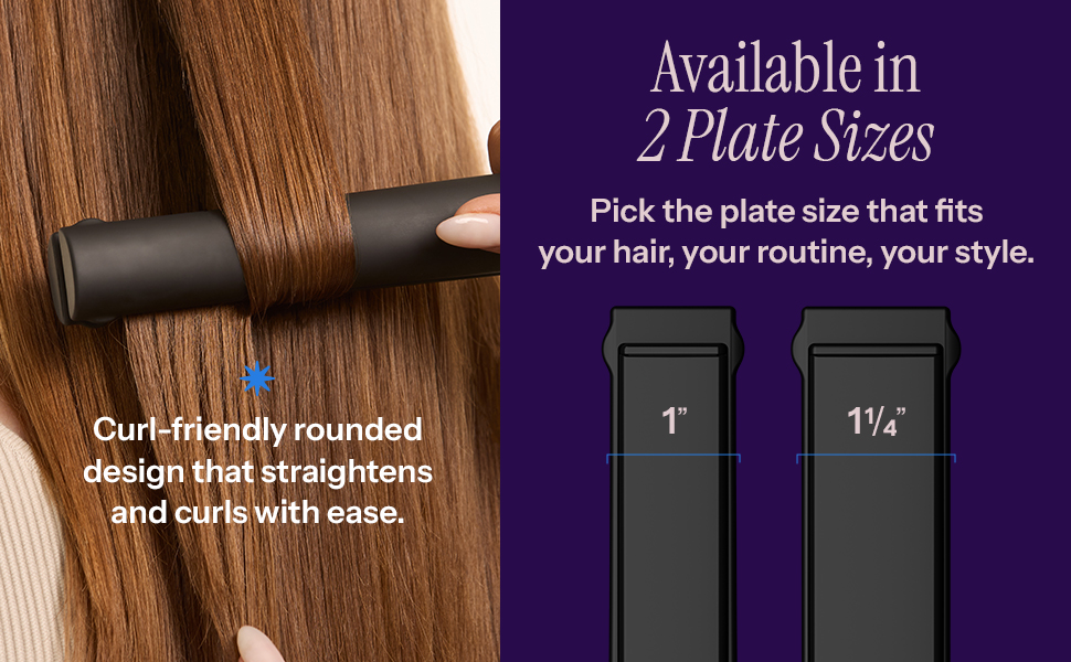 Black Gold Flat Iron, 1" flat iron or 1 1/4" flat iron