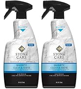 Stone Care International Quartz Cleaner and Polish - 24 Ounce (2 Pack) - Clean & Shine Your Quart...