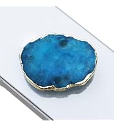 GRIPONG Gold Bezel Authentic Agate Natural Gemstone Multi Functional & Collapsible & Detachable M...