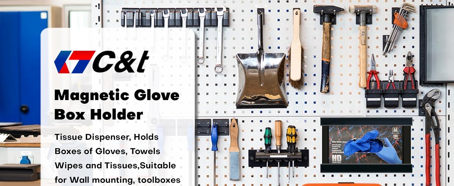 Magnetic Glove Box Holder