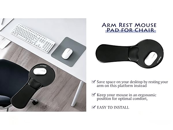 Arm Rest Mouse Pads