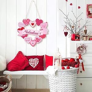 Indoor Valentine's Day decorations