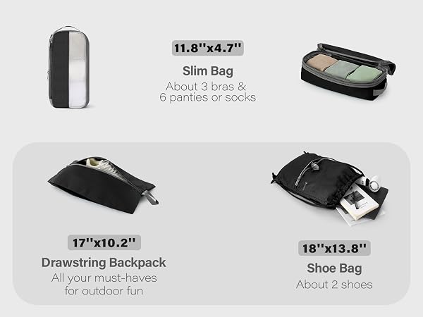 compression packing cubes