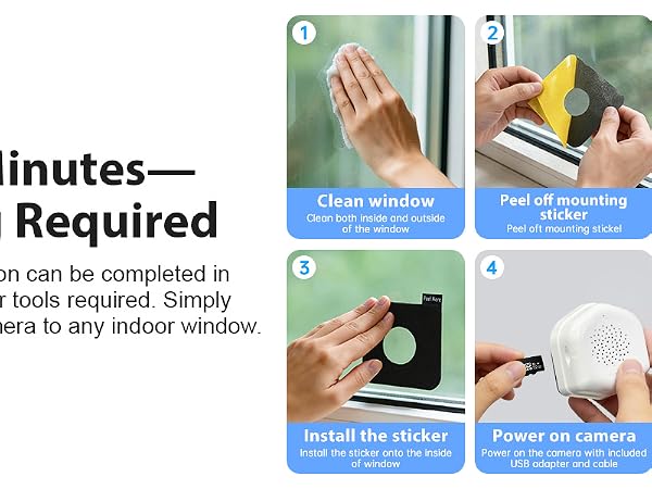 smart 2k window security camera