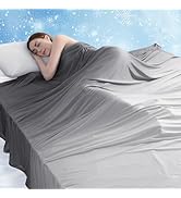 LUXEAR Gradient Cooling Blanket, Double-Sided Q-Max>0.5 Arc-Chill Summer Cold Blanket for Bed Sof...