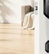 Ulecoce SL03 Keyless Entry Door Lock Set for Front Door, Matte Black | Keypad Deadbolt with App C...