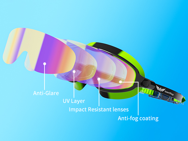 kids swim goggles for 4-15