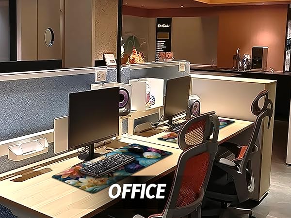 Flower Oil Painting Style_office
