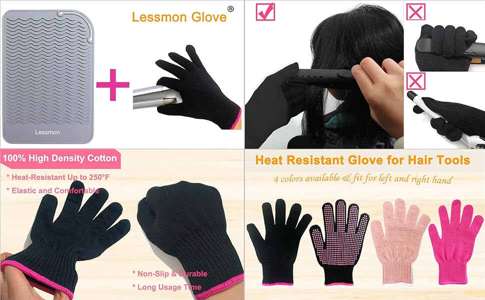 silicone mat for curling iron