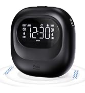 PPLEE Wireless Vibrating Alarm Clock for Heavy Sleepers, Loud Bed Shaker Alarm Clock Under Pillow...