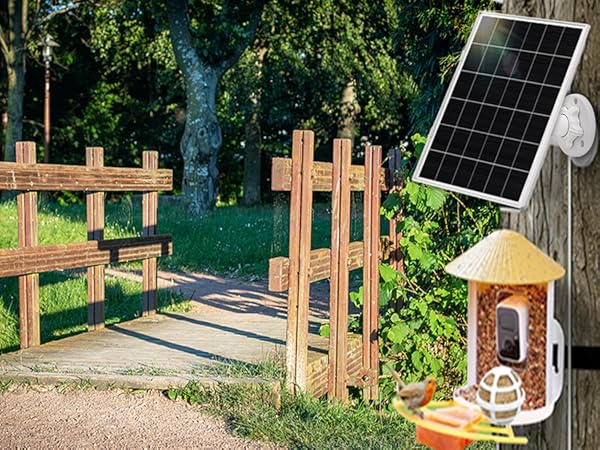 solar panel charger for wyze