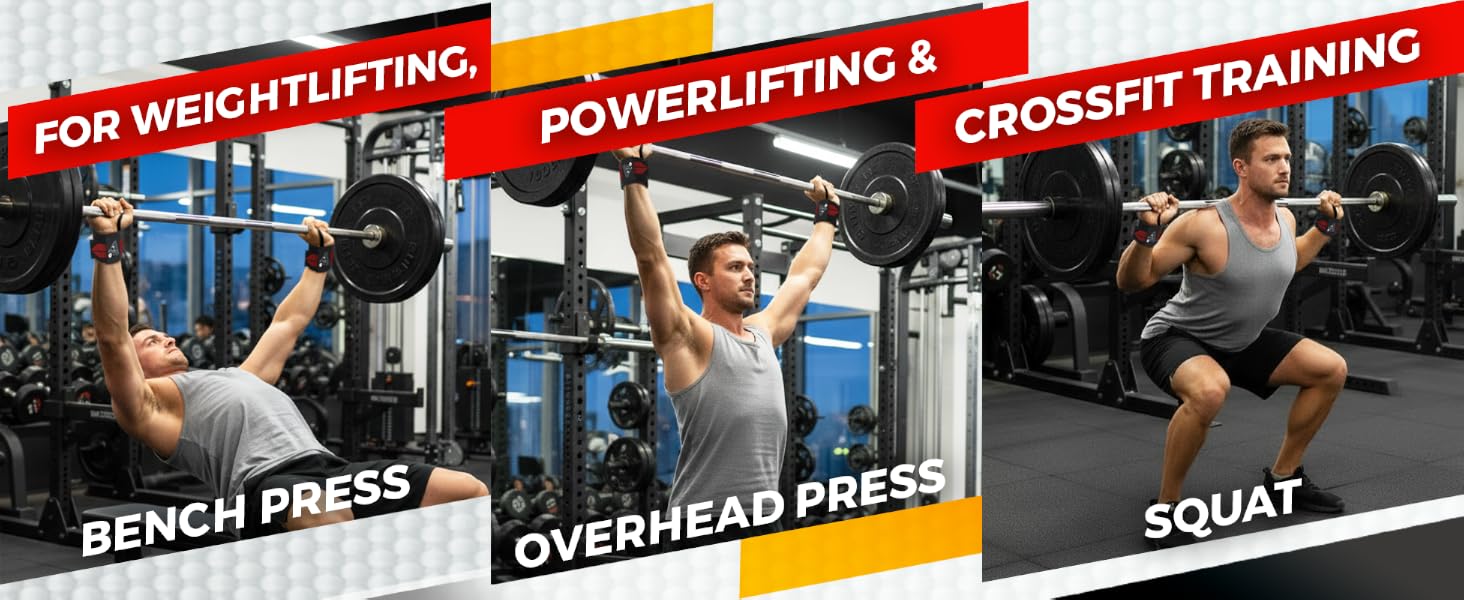 Wrist wraps enhancing grip and stability