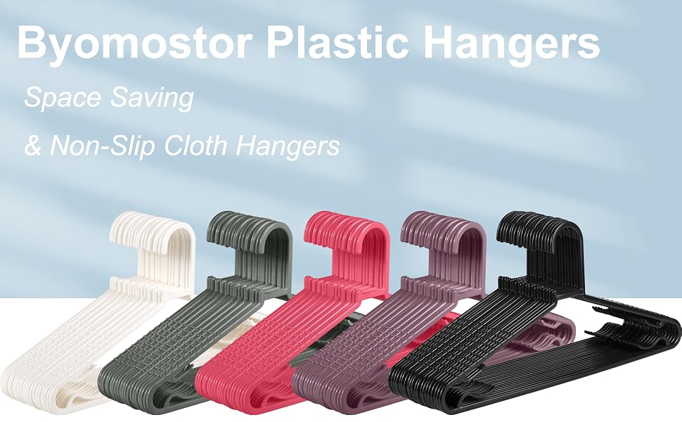 plastic hangers
