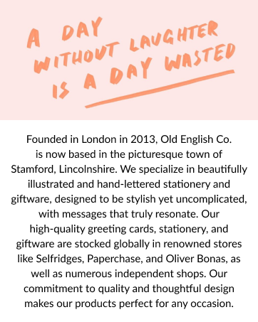 Old English Co. Cards, gift, birthday greeting card