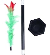 Pxiryanlow Stick to Rose Magic Tricks Magic Wand to Flower Easy Magic Tricks Funny Toys Show Perf...
