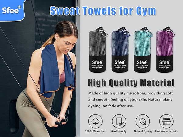 microfiber towels for body gym accessories for men