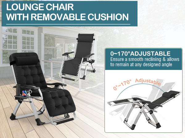 zero gravity folding lounge chair
