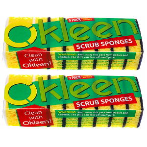 Okleen sponges