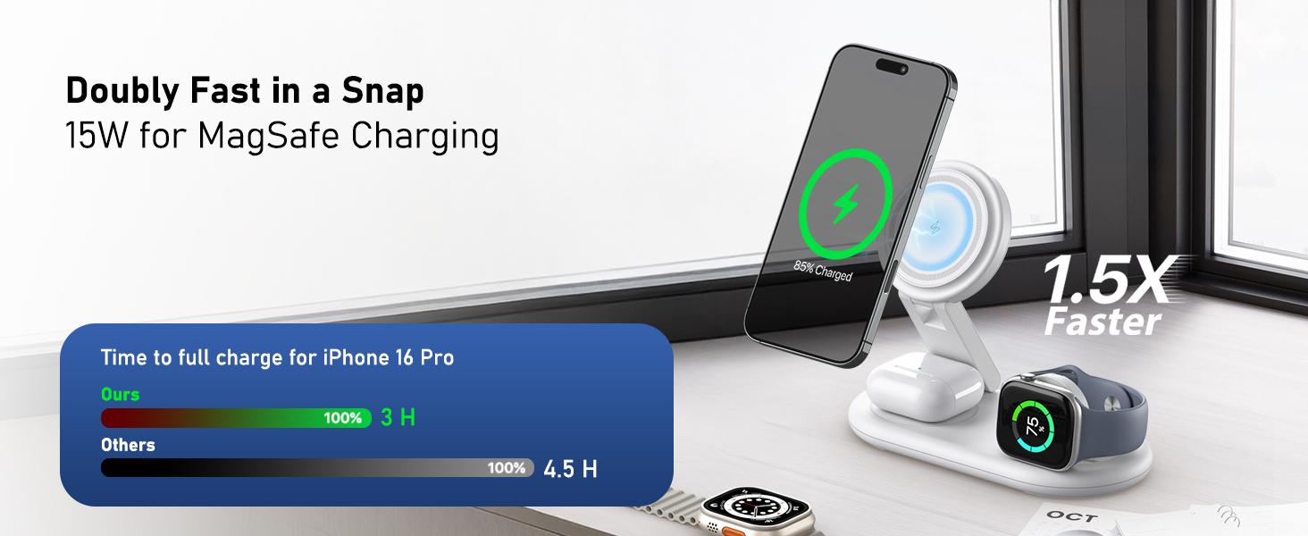 iphone charging station