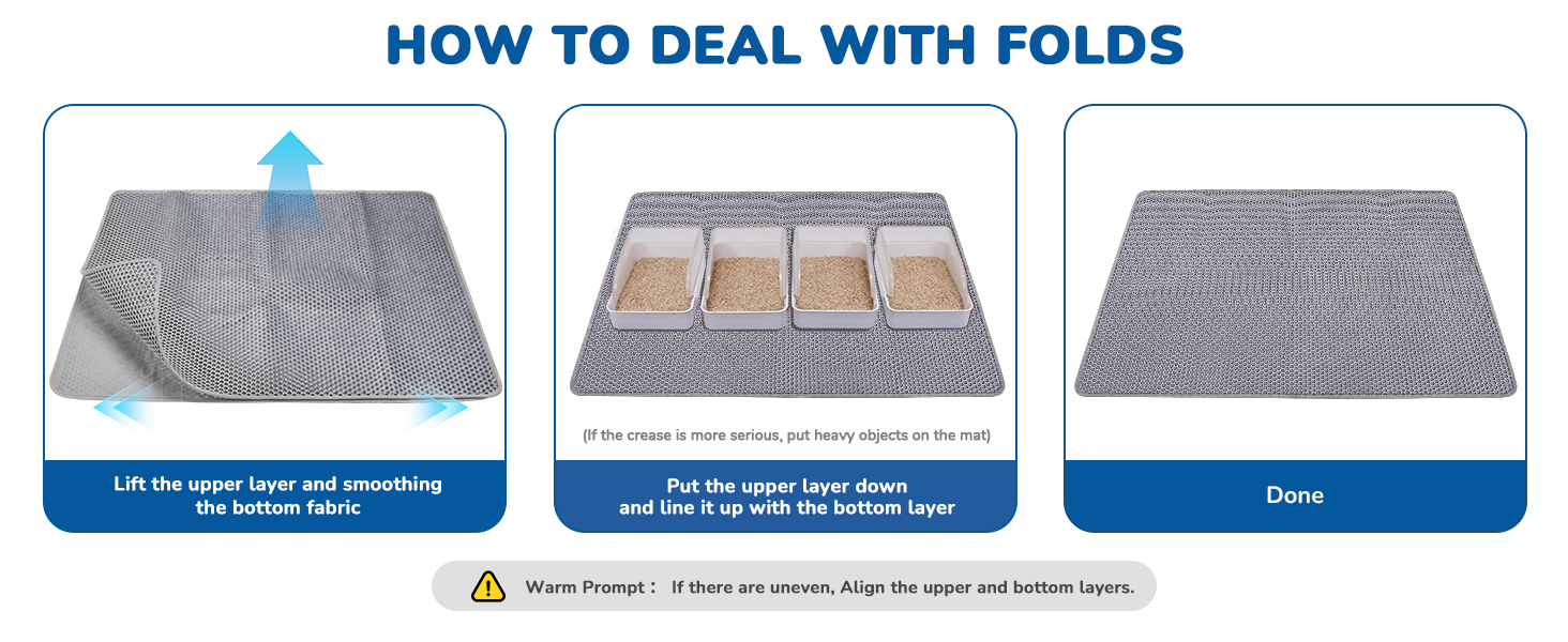 how to deal with folds