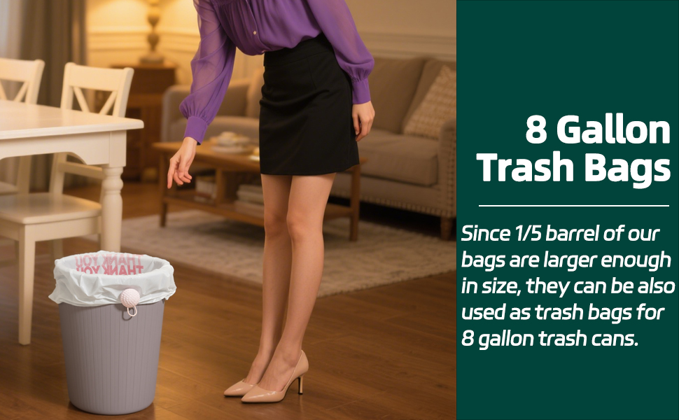 garbage bags trash rubbish can liners waste basket litter containers disposal kitchen dump toss out