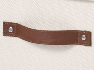 Faux Leather Handles