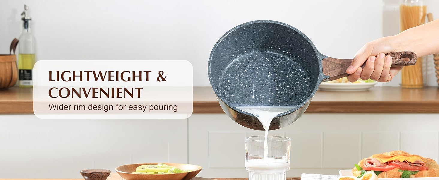 nonstick saucepan with lid