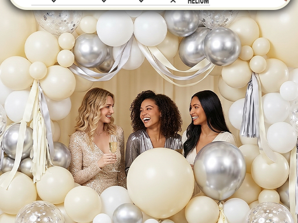 Beige Balloons