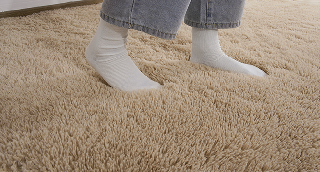 beige rug