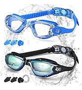 Swim Goggles, Swimming Goggles for Men Adult Women Youth Kids & Child, Teen