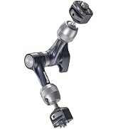 SMALLRIG 7" Rosette Magic Arm, Camera Monitor Mount, Articulating Arm with 1/4"-20 and 3/8"-16 Lo...